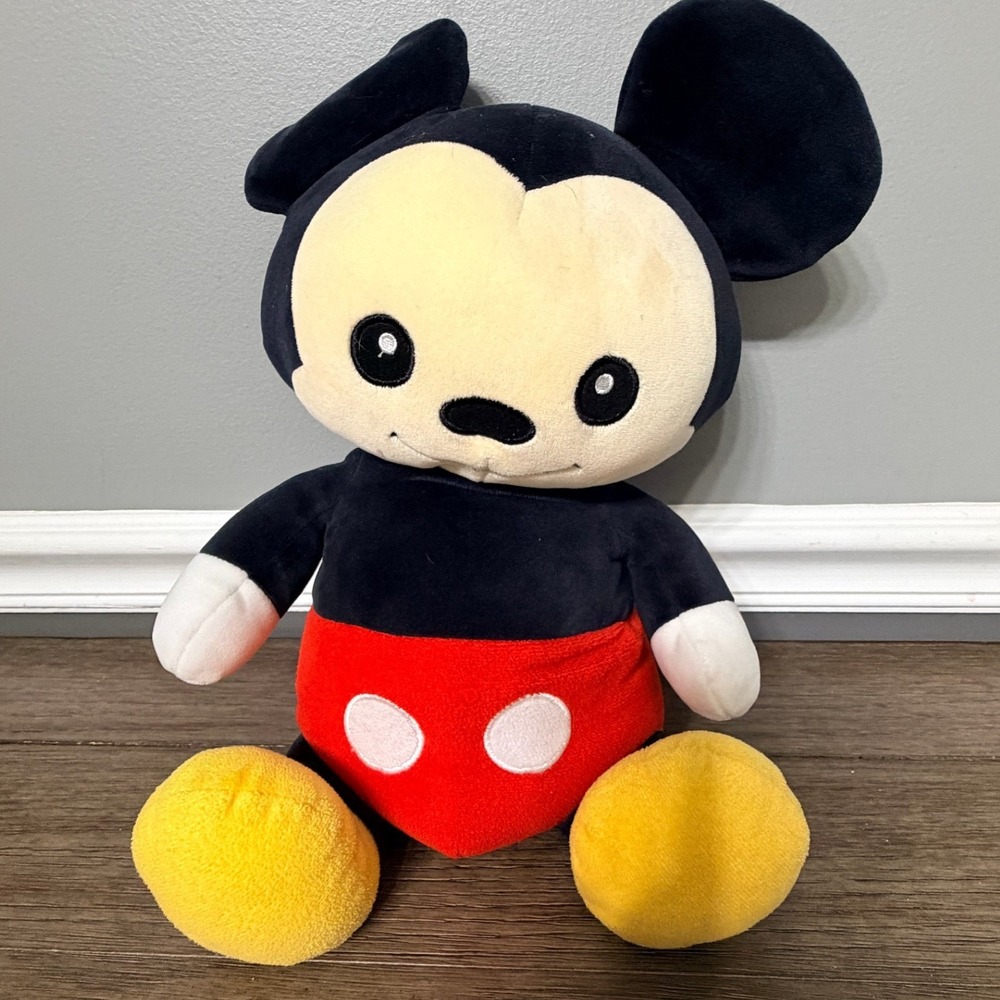 Disney Mickey Mouse Weighted Plush Stuffed Animal Stylized Toy